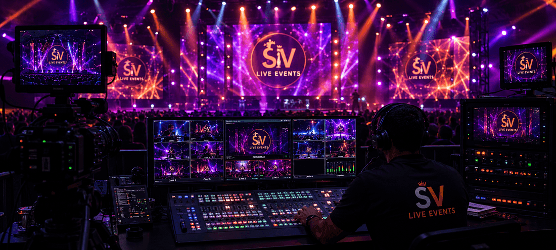 Multi-camera live streaming setup